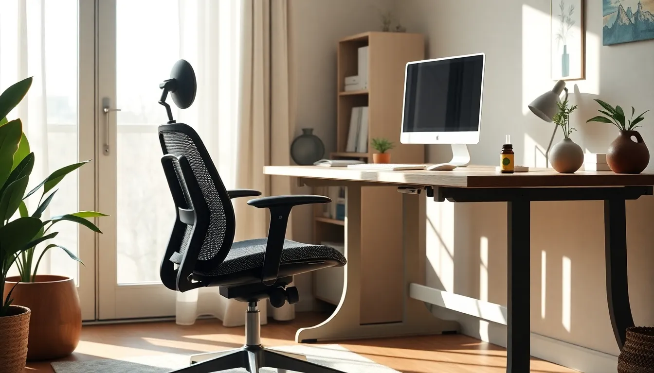 사무실 스트레칭 예시